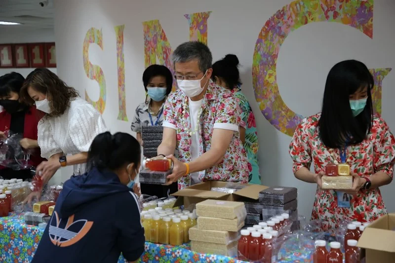 ภาพบรรยากาศกิจกรรมสงกรานต์ ประจำปี 2565