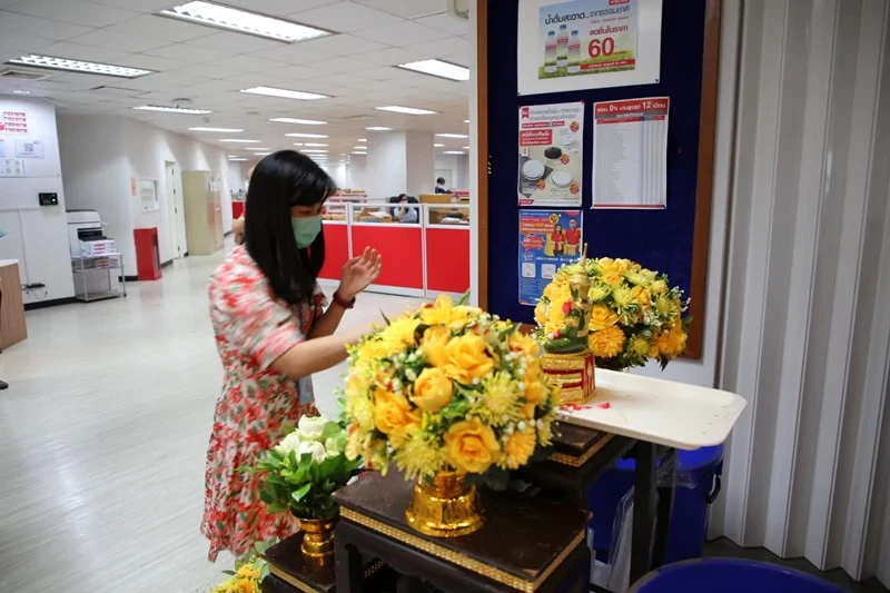ภาพบรรยากาศกิจกรรมสงกรานต์ ประจำปี 2565