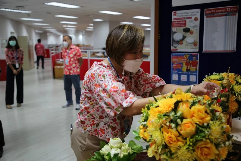 ภาพบรรยากาศกิจกรรมสงกรานต์ ประจำปี 2565