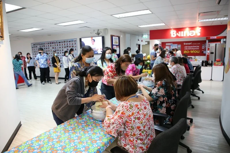 ภาพบรรยากาศกิจกรรมสงกรานต์ ประจำปี 2565