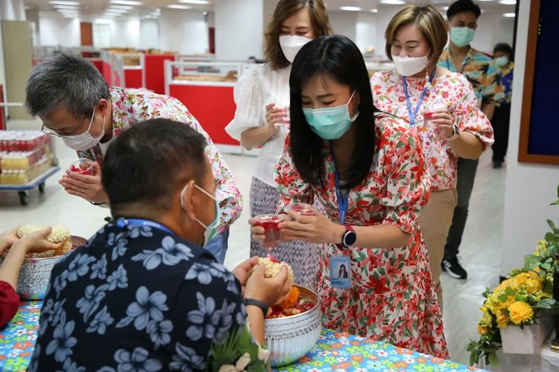 ภาพบรรยากาศกิจกรรมสงกรานต์ ประจำปี 2565