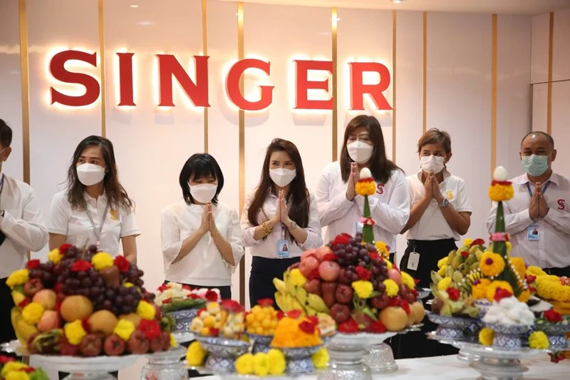 ภาพบรรยากาศกิจกรรมทำบุญบริษัท ประจำปี 2565