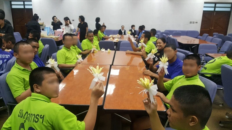 กิจกรรม ด้านการส่งเสริมการพัฒนาเด็กและเยาวชน โดยการ สนับสนุนกิจกรรมให้กับ กลุ่มเด็กเยาวชนบำบัดยาเสพติด โรงพยาบาลตุลาการเฉลิมพระเกียรติ
