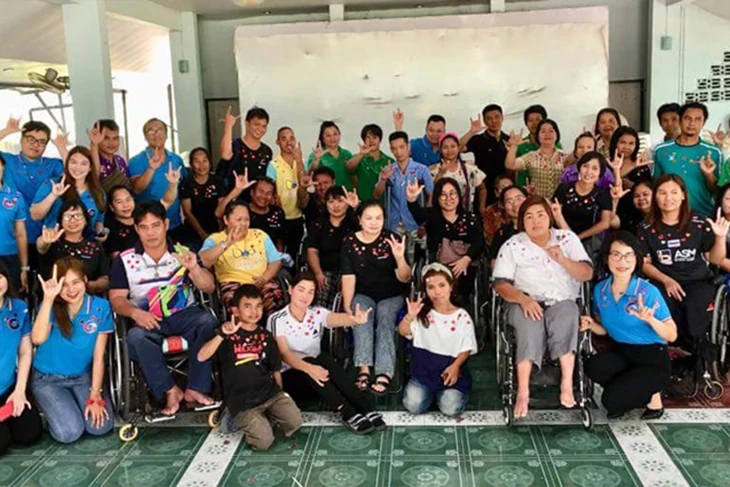 จัดกิจกรรม “สร้างทัศนคติเชิงบวกเพื่อเพิ่มประสิทธิภาพการทำงาน” ให้กับกลุ่มพนักงานคนพิการ