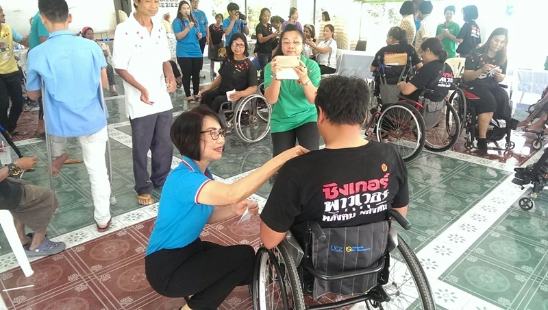 จัดกิจกรรม “สร้างทัศนคติเชิงบวกเพื่อเพิ่มประสิทธิภาพการทำงาน” ให้กับกลุ่มพนักงานคนพิการ