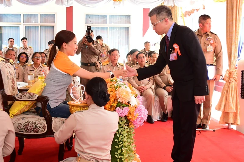 ด้วยพระเจ้าหลานเธอ พระองค์เจ้าพัชรกิติยาภา ทรงมีพระกรุณาเสด็จไปทรงเป็นองค์ประธานเปิดโครงการกำลังใจในพระดำริ พระเจ้าหลานเธอ พระองค์เจ้าพัชรกิติยาภา