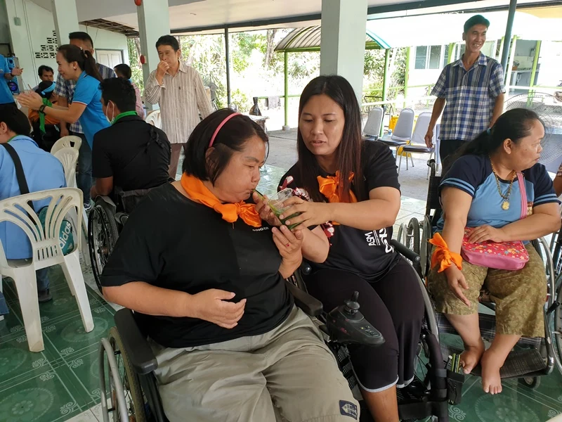 จัดกิจกรรม “สันทนาการ สานสัมพันธ์ ความสามัคคี” ให้กับกลุ่มพนักงานคนพิการ
