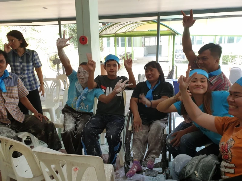จัดกิจกรรม “สันทนาการ สานสัมพันธ์ ความสามัคคี” ให้กับกลุ่มพนักงานคนพิการ