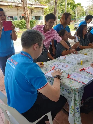 บริษัท ซิงเกอร์ประเทศไทย จำกัด (มหาชน) ให้เกียรติเปิดงานและร่วมจัดกิจกรรม “สันทนาการ สานสัมพันธ์”