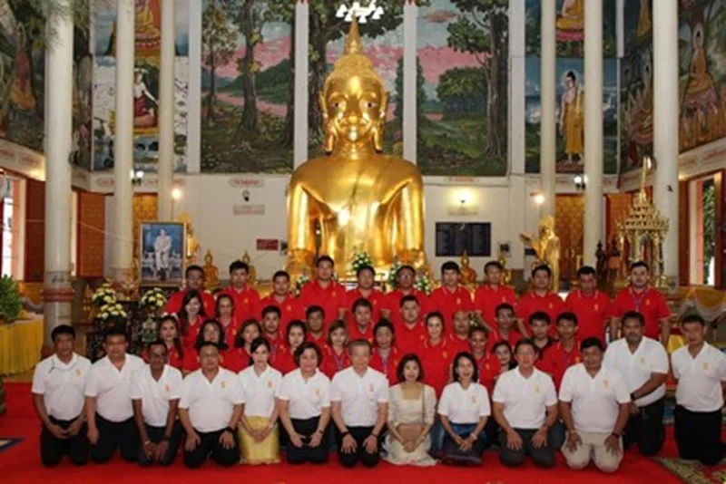 บริษัท ซิงเกอร์ประเทศไทย จำกัด (มหาชน) ได้ดำเนินการขอรับพระราชทานผ้าพระกฐิน ประจำปี ๒๕๖๓ เพื่อนำไปถวายพระสงฆ์จำพรรษา ณ พระอารามหลวง วัดมหาพุทธาราม