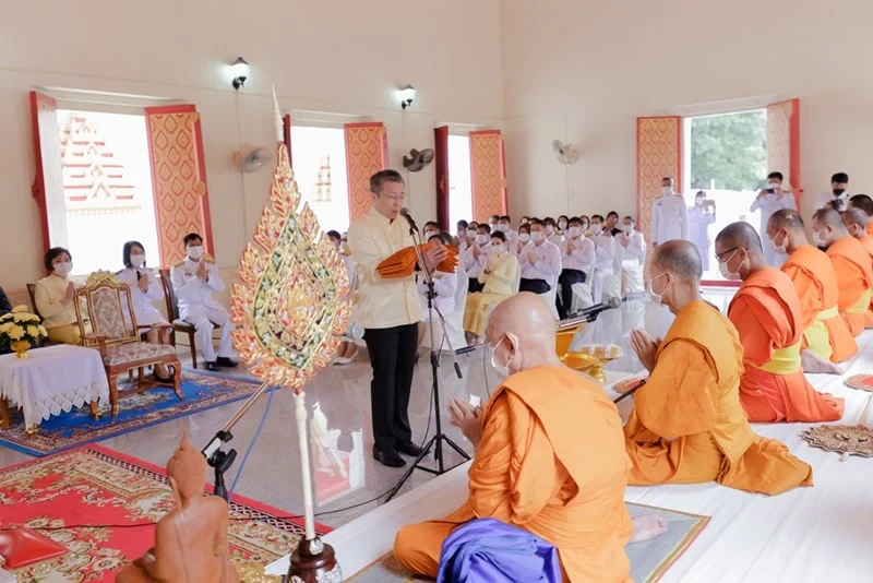 บริษัท ซิงเกอร์ประเทศไทย จำกัด (มหาชน) ได้ดำเนินการขอรับพระราชทานผ้าพระกฐิน ประจำปี ๒๕๖๓ เพื่อนำไปถวายพระสงฆ์จำพรรษา ณ พระอารามหลวง วัดมหาพุทธาราม