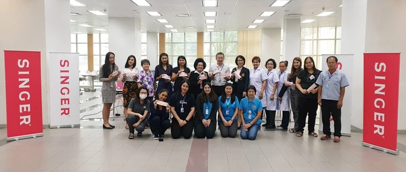 ซิงเกอร์ เชิญชวนจิตอาสาร่วมกิจกรรม ตัดเย็บหน้ากากอนามัย ส่งมอบให้กับโรงพยาบาลทั่วประเทศ