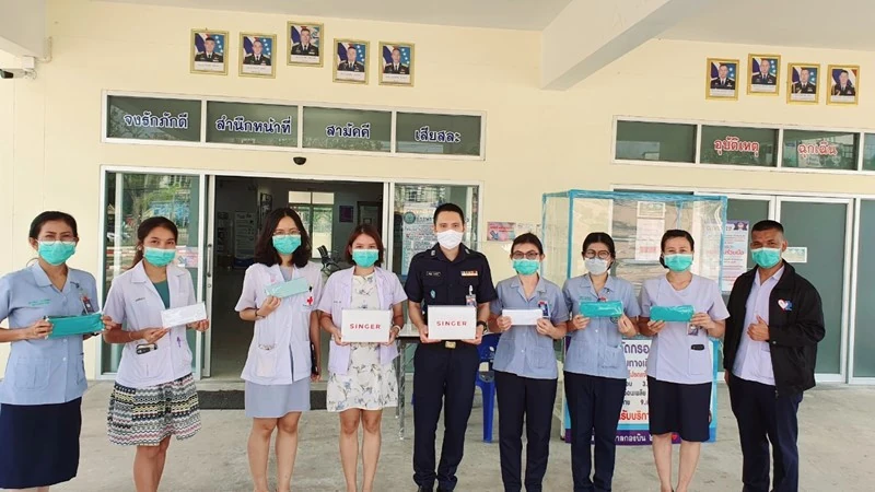 ซิงเกอร์ เชิญชวนจิตอาสาร่วมกิจกรรม ตัดเย็บหน้ากากอนามัย ส่งมอบให้กับโรงพยาบาลทั่วประเทศ