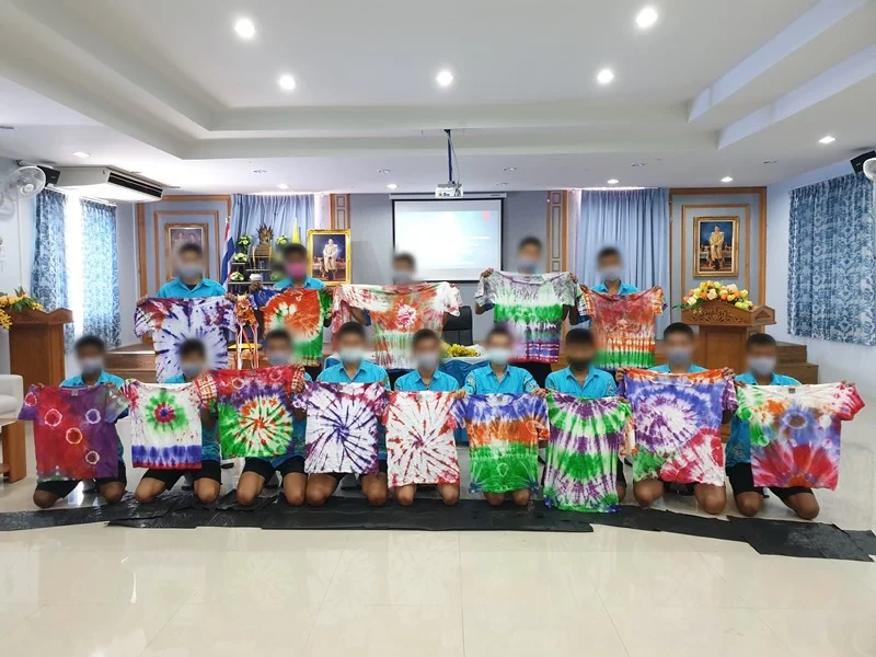 กิจกรรม ด้านการส่งเสริมการพัฒนาเด็กและเยาวชน โดยการ สนับสนุนกิจกรรมให้กับ กลุ่มเด็กเยาวชนบำบัดยาเสพติด