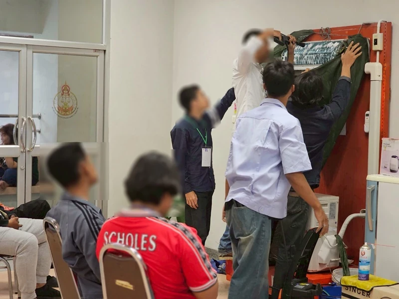 ศาลเยาวชนและครอบครัวกลางกรุงเทพ ร่วมกับ บริษัท ซิงเกอร์ประเทศไทย จำกัด (มหาชน) จัดโครงการ “ส่งเสริมความรู้และพัฒนาทักษะอาชีพเด็กและเยาวชน”