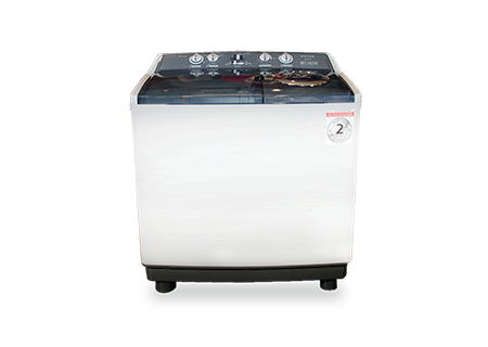 เครื่องซักผ้า 2 ถังกึ่งอัตโนมัติ ขนาด 7.5 กก.